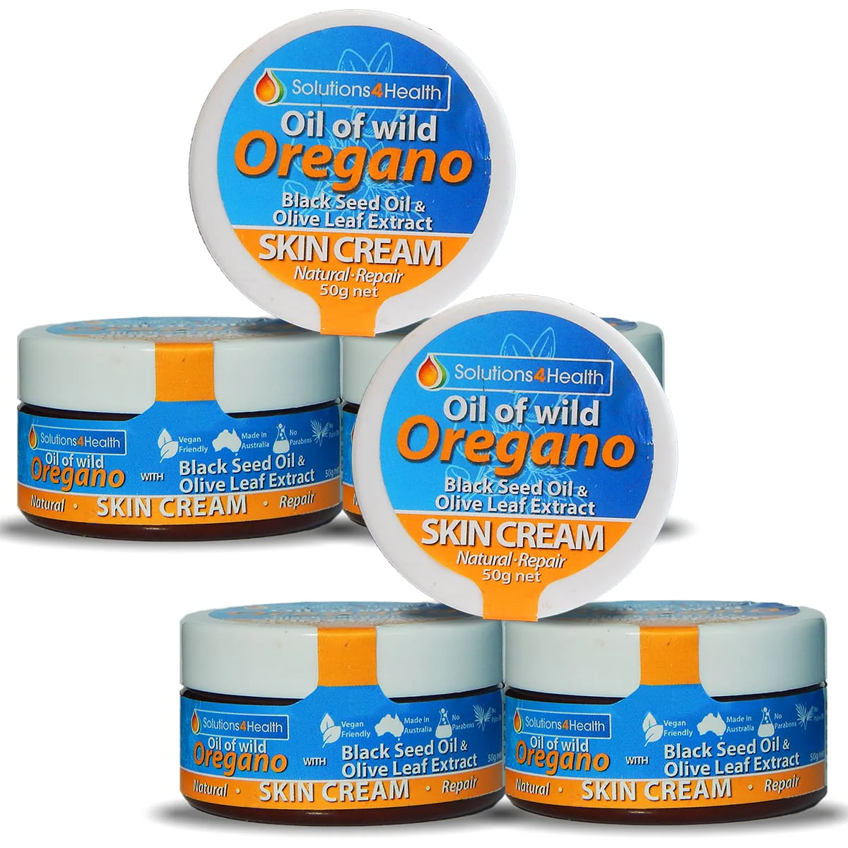Oil of Wild Oregano Skin Cream with Black Seed Oil & Olive Leaf Extract - Image 3