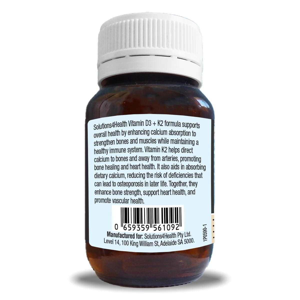 Vitamin D3 + K2 Capsules - Image 2